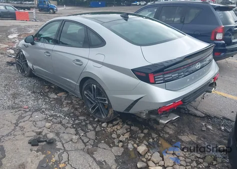 2024 Hyundai Sonata N Line z USA, uszkodzony, nr VIN KMHL54JC1RA362341